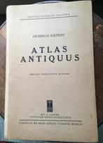 Atlas Antiquus Heinrich Kiepert de 1902 avec 12 cartes, Livres, Monde, Autres atlas, Utilisé, Heinrich Kiepert