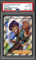 Hop [FA] PSA 8 - 073/073 - Champions Path 2020, Ophalen of Verzenden, Zo goed als nieuw, Losse kaart
