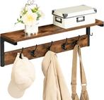 Wandkapstok met 7 haken en plank | GRATIS LEVERING, Neuf, HOOBRO, -, -