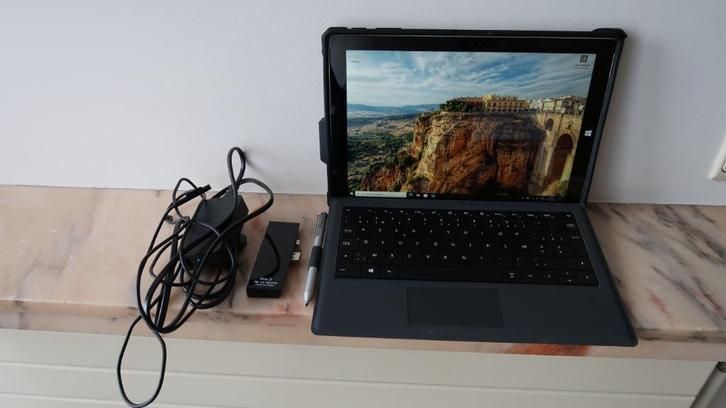 Windows Surface Pro 3 Tablet, Computers en Software, Windows Tablets, Gebruikt, Wi-Fi, 12 inch, 128 GB, Usb-aansluiting, Ophalen