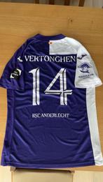 MATCHWORN: “issued“ shirt RSC Anderlecht Jan Verthongen, Comme neuf, Maillot, Enlèvement ou Envoi