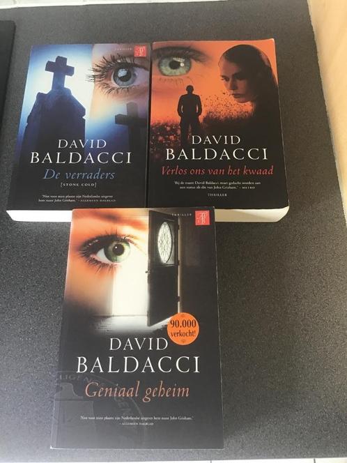 3 boeken David Baldacci voor 5 euro., Boeken, Thrillers, België, Ophalen of Verzenden