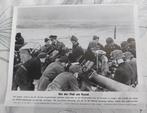 Duitse WO2 (Bei der Flak am kanal) kriegsberichter foto, Verzamelen, Militaria | Tweede Wereldoorlog, Ophalen of Verzenden, Landmacht