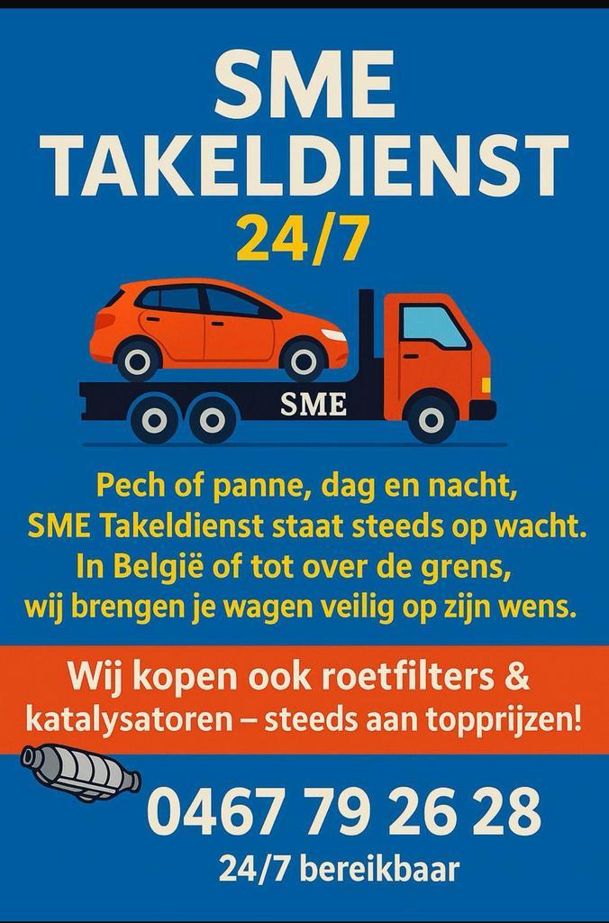 ✅✅Depannage takelwagen sleepdienst✅✅, Auto's, Bestelwagens en Lichte vracht, Particulier, Ophalen of Verzenden