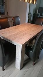 Eetkamertafel 1m80 op 1m, Huis en Inrichting, Ophalen, Gebruikt