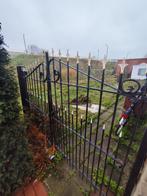 Smeedijzeren poort, Ophalen, Zo goed als nieuw, Tuinhek
