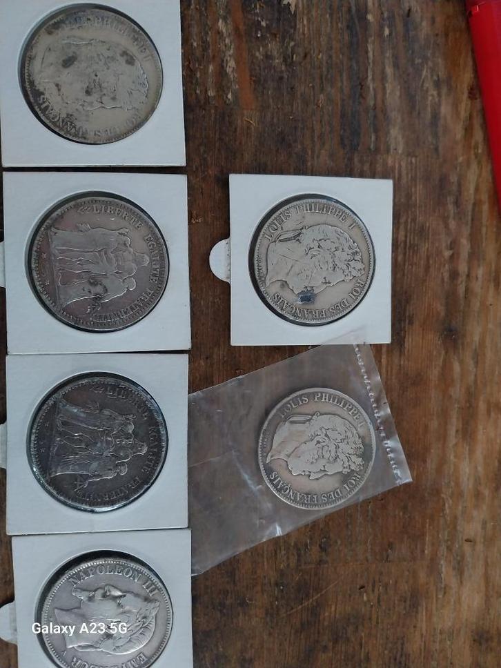zilveren munten, Postzegels en Munten, Munten | België, Losse munt, Zilver, Zilver, Ophalen of Verzenden