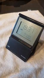 BrAun Wekker zwart vintage, Elektronische apparatuur, Ophalen