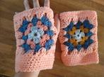 Oud roze granny square wanten handschoenen Helemaal gemaakt, Kleding | Dames, Mutsen, Sjaals en Handschoenen, Ophalen of Verzenden