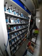 Waterverfmengbank lesonal, Ophalen