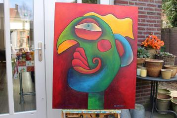 Oud schilderij 'The Italian' WEG IS WEG beschikbaar voor biedingen