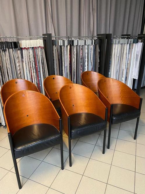 Chaises design Philippe Starckx Chaise Driade Costes, Maison & Meubles, Chaises, Comme neuf, Cinq, Six Chaises ou plus, Bois, Cuir