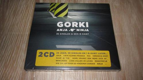 GORKI - Anja loves Ninja - 35 singles et une face B - 2 x CD, CD & DVD, CD | Néerlandophone, Neuf, dans son emballage, Pop, Enlèvement ou Envoi