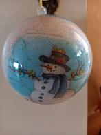 BOULE DE NOËL BONHOMME DE NEIGE, Comme neuf, Enlèvement ou Envoi