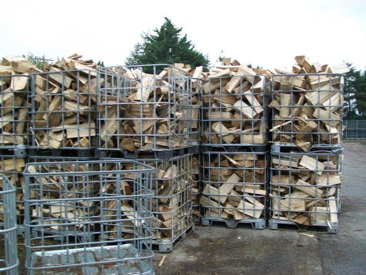 BOIS DE CHAUFFAGE SEC, Tuin en Terras, Brandhout, Blokken, Eikenhout, 6 m³ of meer, Ophalen