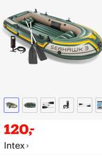 Boot opblaasbaar Intex Seahawk 3 - nieuw / niet gebruikt, Sports nautiques & Bateaux, Canoës, Neuf, Gonflable, Enlèvement, Trois personnes ou plus