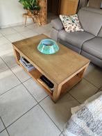 Table basse en teck, Verre, 100 à 150 cm, Rectangulaire, 50 à 100 cm