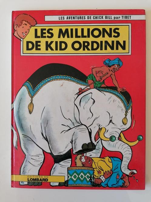 Chick Bill - Les millions de Kid Ordinn - DL1977 EO (TBE), Boeken, Stripverhalen, Gelezen, Eén stripboek, Ophalen of Verzenden