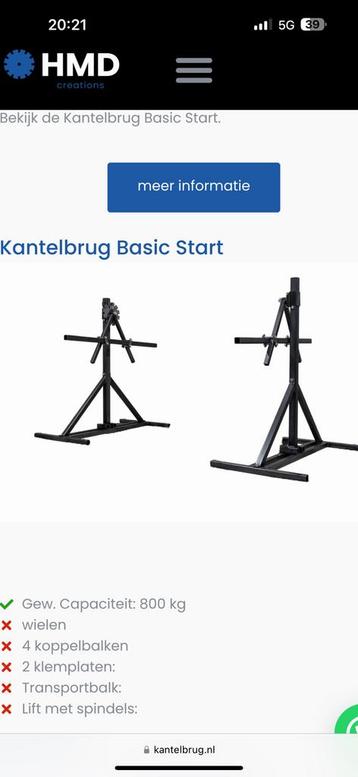 Kantelbrug spit rotisserie kantelaar mustang vw t1 t2  beschikbaar voor biedingen