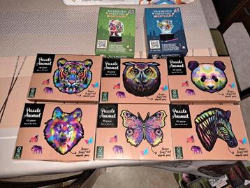 Verschillende puzzels  beschikbaar voor biedingen