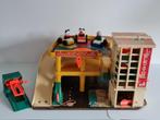 vintage retro garage Fisher Price 930 - 1970, Kinderen en Baby's, Ophalen of Verzenden