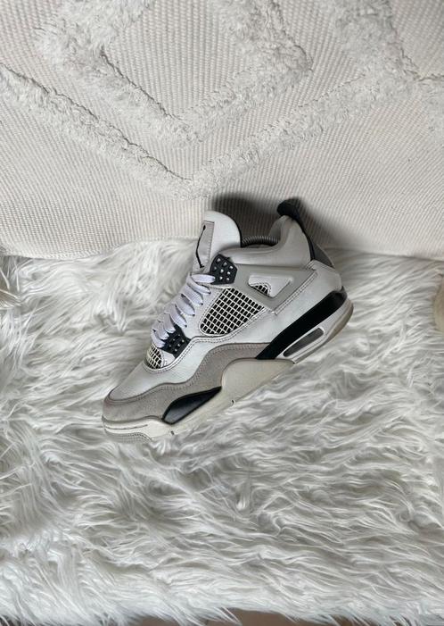 Air Jordan 4 Military Zwart, Kleding | Heren, Schoenen, Gedragen, Sneakers, Wit, Ophalen of Verzenden
