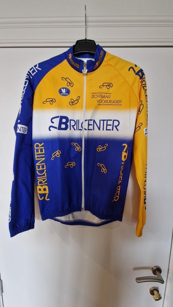 Retro Wielervest Brilcenter XL - 5 Vermarc perfecte staat, Fietsen en Brommers, Fietsaccessoires | Fietskleding, Zo goed als nieuw