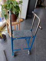 Loopkrukken.blauw., Ophalen