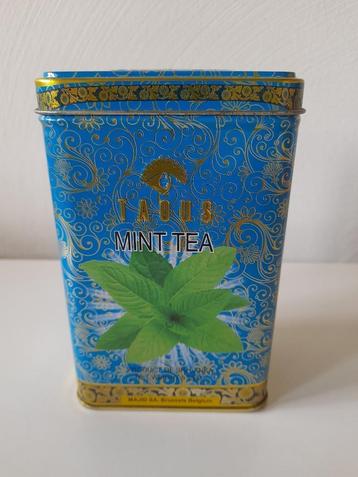 Charmant thee blikje - Taous mint tea beschikbaar voor biedingen