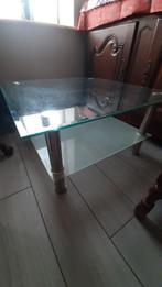 Table salon verre, Maison & Meubles, Enlèvement, Verre
