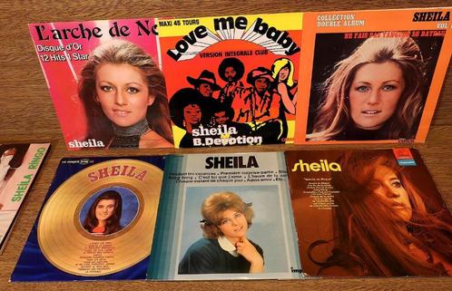 Sheila - lot de 32 disques vinyl + Soir Illustré 1974, Cd's en Dvd's, Vinyl | Pop, Gebruikt, 1960 tot 1980, Ophalen