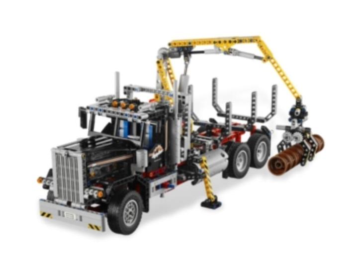 Lego Technic 9397 Logging Truck - Nog in goede staat, Kinderen en Baby's, Speelgoed | Duplo en Lego, Zo goed als nieuw, Lego, Complete set