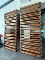 Prachtig bed uit 2 Lattoflex-boxsprings/verwijderbare poten, Huis en Inrichting, Ophalen, Zo goed als nieuw, 200 cm