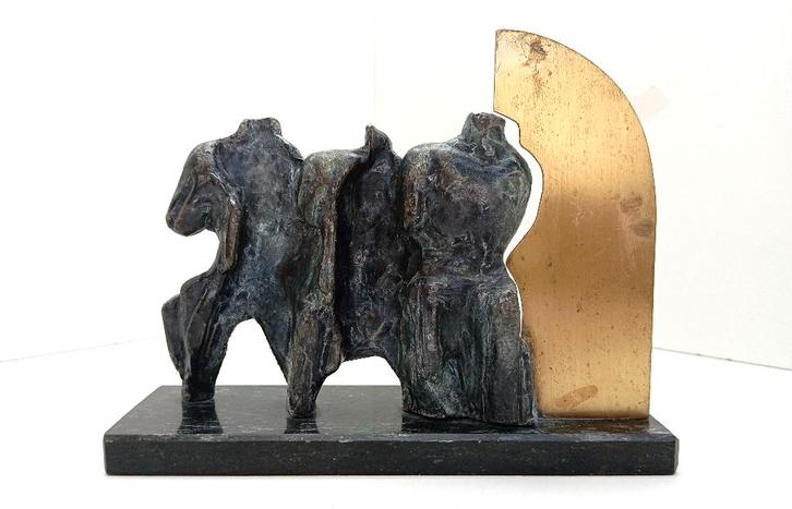 Statue en bronze de JUDITH BRAUN TOP, rare, Antiquités & Art, Antiquités | Bronze & Cuivre, Bronze, Enlèvement ou Envoi