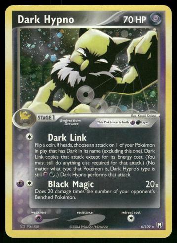 Dark Hypno 6/109 - Team Rocket Returns beschikbaar voor biedingen