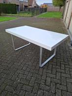 Eettafel, Huis en Inrichting, Tafels | Eettafels, Ophalen, Gebruikt, 100 tot 150 cm, Vijf personen of meer