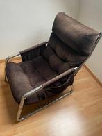 vintage fauteuil (jaren 70) van designer Gillis Lundgren, Huis en Inrichting, Fauteuils, Ophalen, Metaal