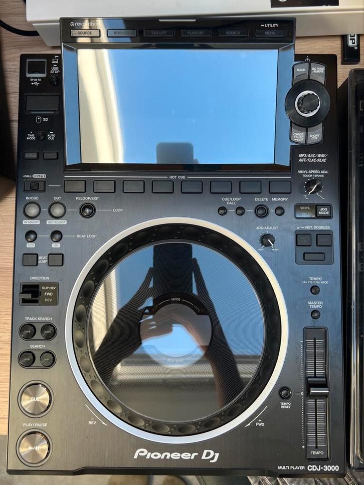 CDJ 3000 (x2), Muziek en Instrumenten, Dj-sets en Draaitafels, Zo goed als nieuw, Pioneer, Ophalen