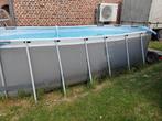 Opzetzwembad 5.49m x 2.74m x 1.22m met pomp en zandfilter, Gebruikt, 200 tot 300 cm, Ovaal, Ophalen