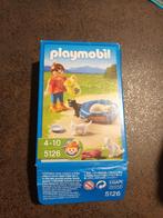 playmobil - meisje en poezenfamilie 5126 + krabpaal 4347, Kinderen en Baby's, Speelgoed | Playmobil, Ophalen of Verzenden, Zo goed als nieuw