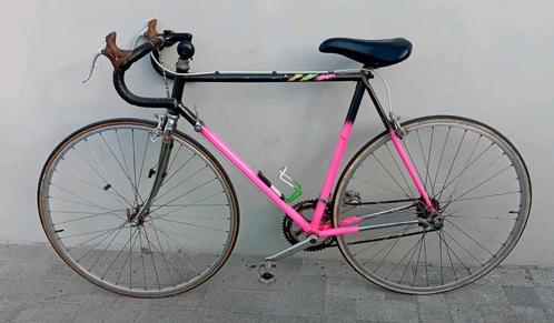 Retro koersfiets staal MBK 28inch 2x7speed maat57 🚴‍♂, Fietsen en Brommers, Fietsen | Racefietsen, Gebruikt, Overige merken, 10 tot 15 versnellingen