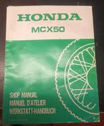 Manuel d'atelier Honda Mcx50, Enlèvement ou Envoi