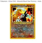 ULTRA ZELDZAME 1999 SEALED Entei Black Star #34 uit Neo, Ophalen, Nieuw