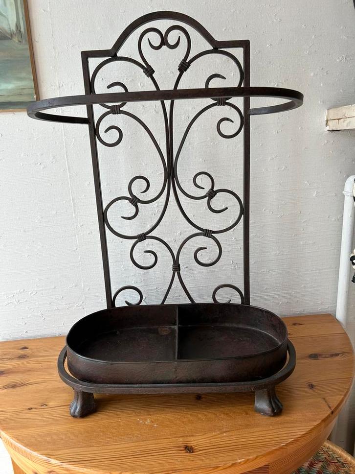Vintage paraplubak, Huis en Inrichting, Woonaccessoires | Paraplubakken, Zo goed als nieuw, Metaal, Ophalen of Verzenden