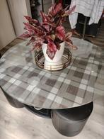 Table de salon, Huis en Inrichting, Tafels | Salontafels, Ophalen, Zo goed als nieuw, Glas