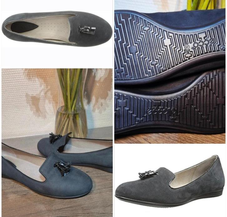 ECCO Touch 15 met kwastjes_ voor dames, maat 41, Kleding | Dames, Schoenen, Nieuw, Ballerina's, Grijs, Ophalen of Verzenden