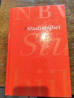 NBV Studie Bijbel - De Nieuwe Bijbelvertaling, Boeken, Godsdienst en Theologie, Diverse auteurs, Ophalen of Verzenden, Zo goed als nieuw