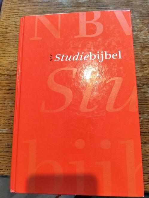 NBV Studie Bijbel - De Nieuwe Bijbelvertaling, Boeken, Godsdienst en Theologie, Zo goed als nieuw, Christendom | Katholiek, Christendom | Protestants