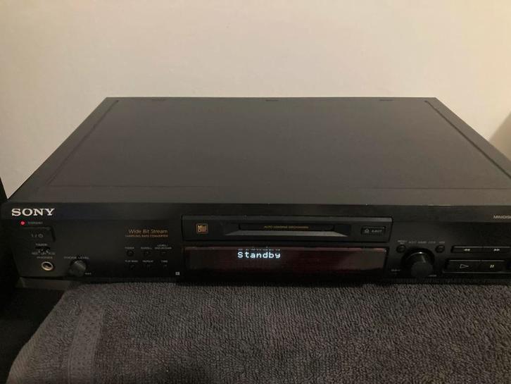 Enregistreur mini-disque Sony MDS-JE520, TV, Hi-fi & Vidéo, Walkman, Discman & Lecteurs de MiniDisc, Enlèvement ou Envoi