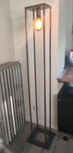 Prachtige koperen vloer lamp., Huis en Inrichting, Ophalen